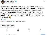 巴塞罗那出租司机大赚一笔？记者：出租司机送德国人离开趟趟满客
