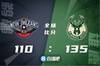 🏀字母哥50+13 霍勒迪17+7+6 雄鹿送残阵鹈鹕8连败