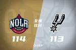 🏀锡安33+8&上篮准绝杀 瓦塞尔28分 鹈鹕险胜马刺